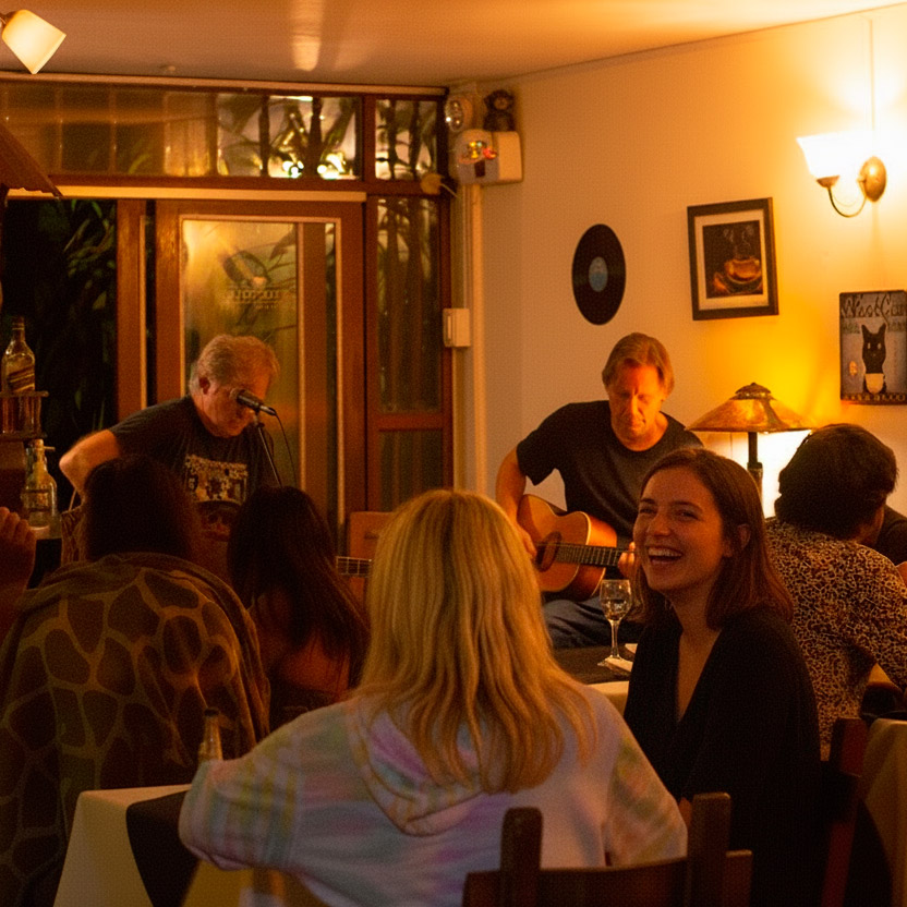 Música en vivo Tostadora