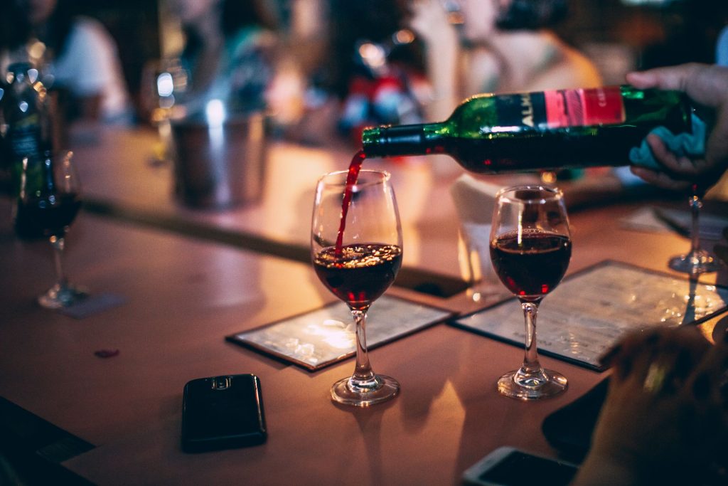 Cata de vino